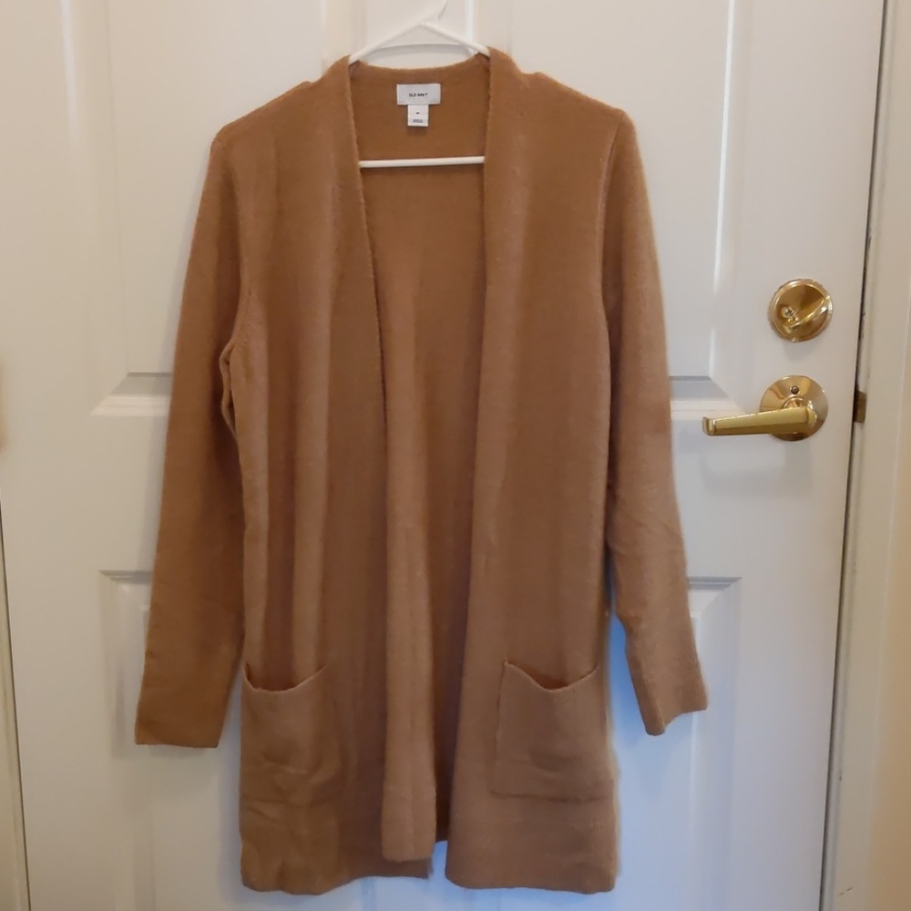 NWOT Old Navy camel cardigan